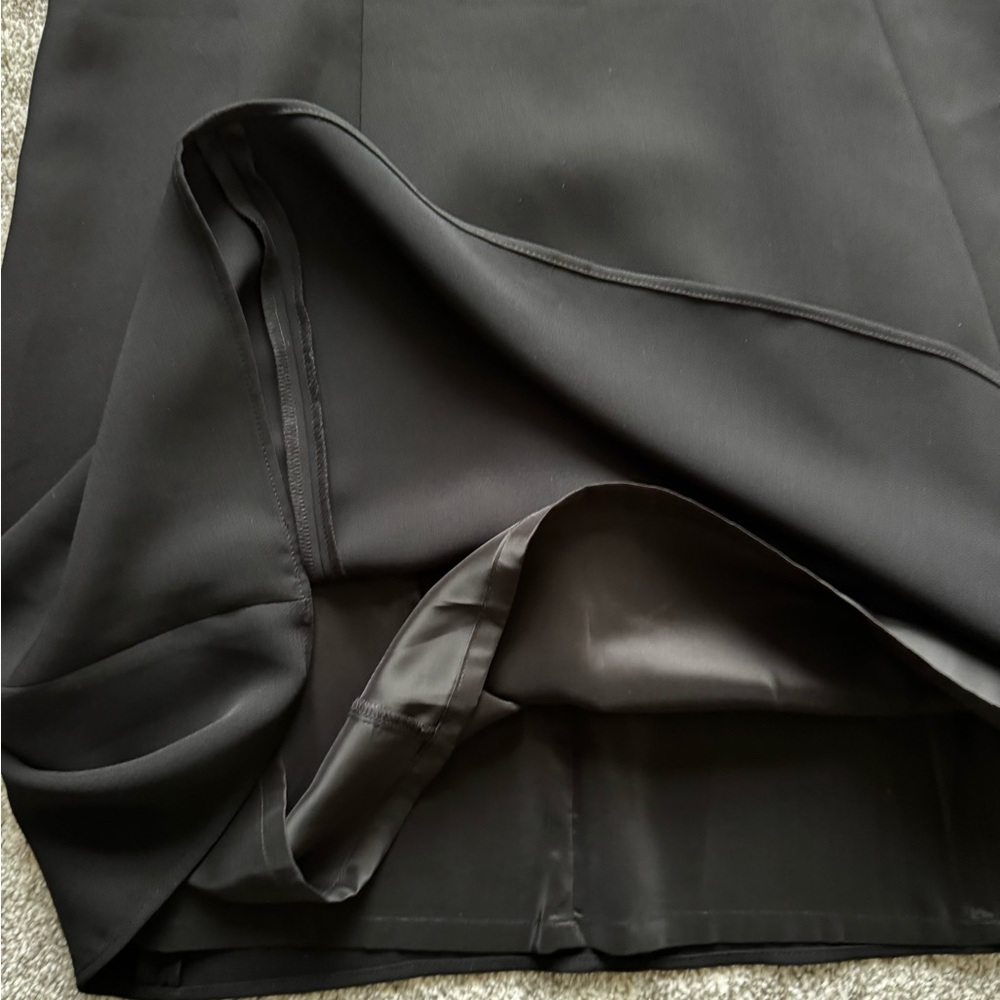 MWT Talbots Classic Black Midi Dress - Picture 5 of 6